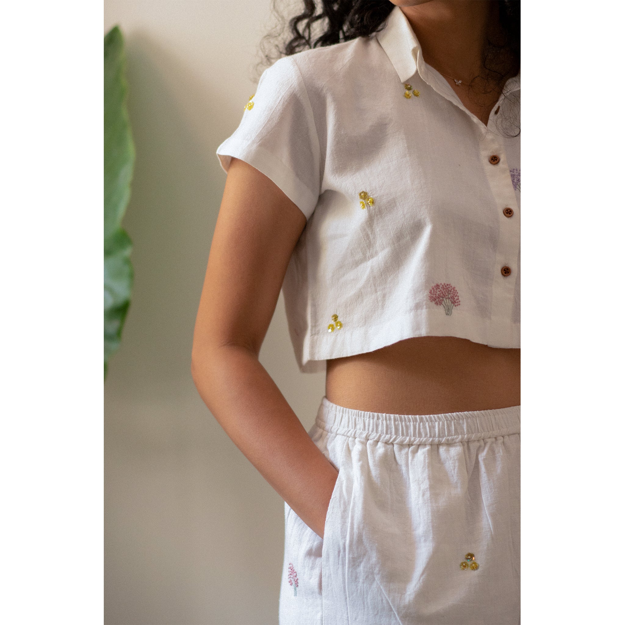 Matteus cropped shirt