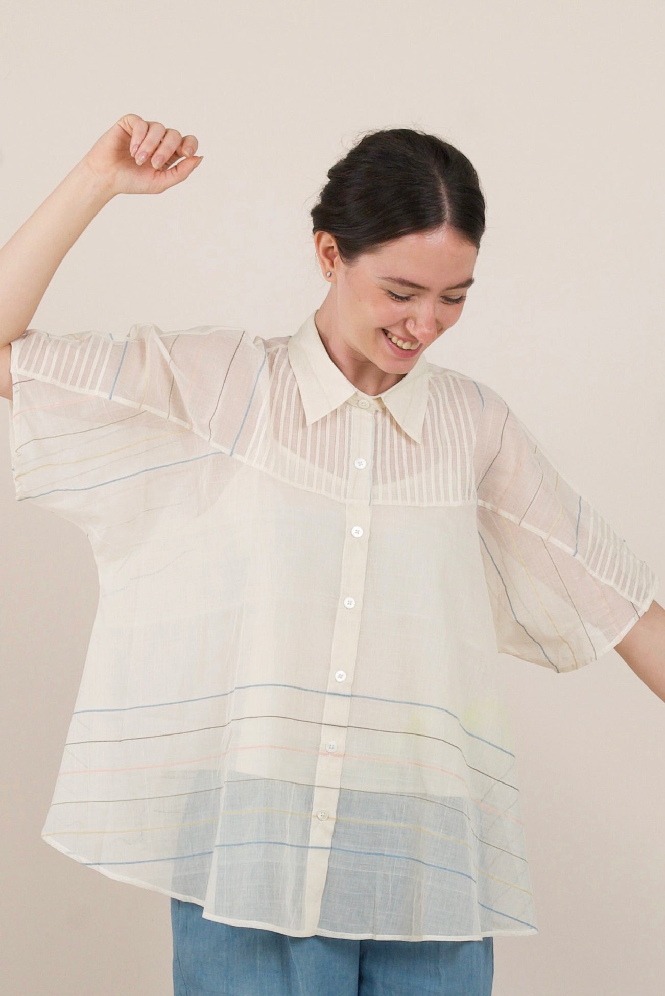 White swan shirt