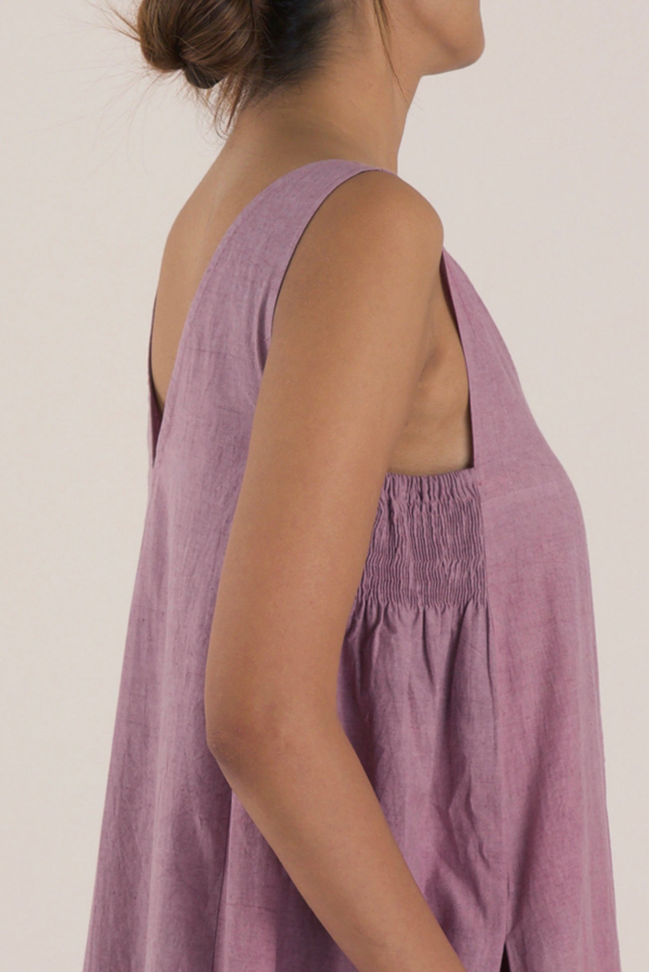 Velvet plum dress