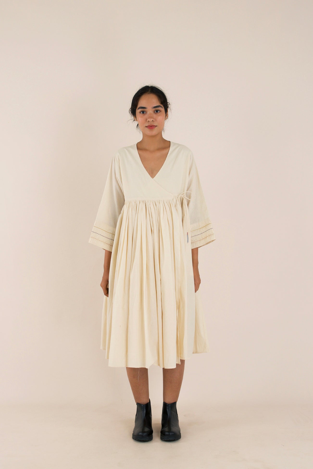 Soft vanilla dress