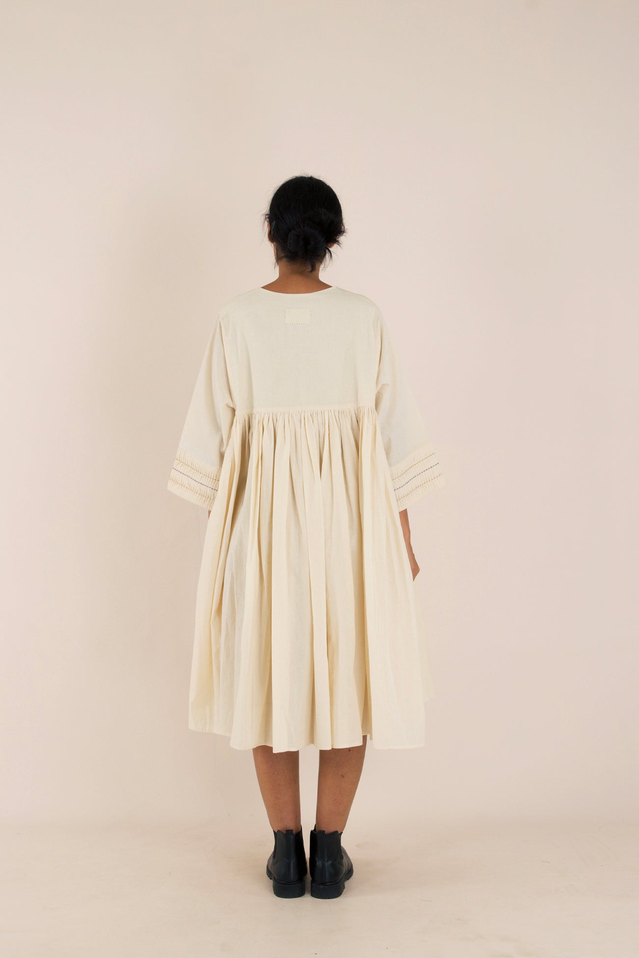 Soft vanilla dress