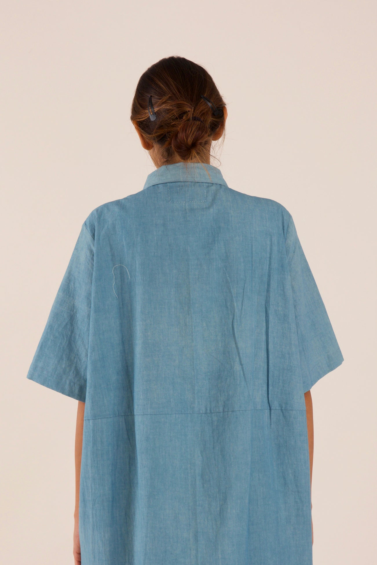 Blue wisp dress