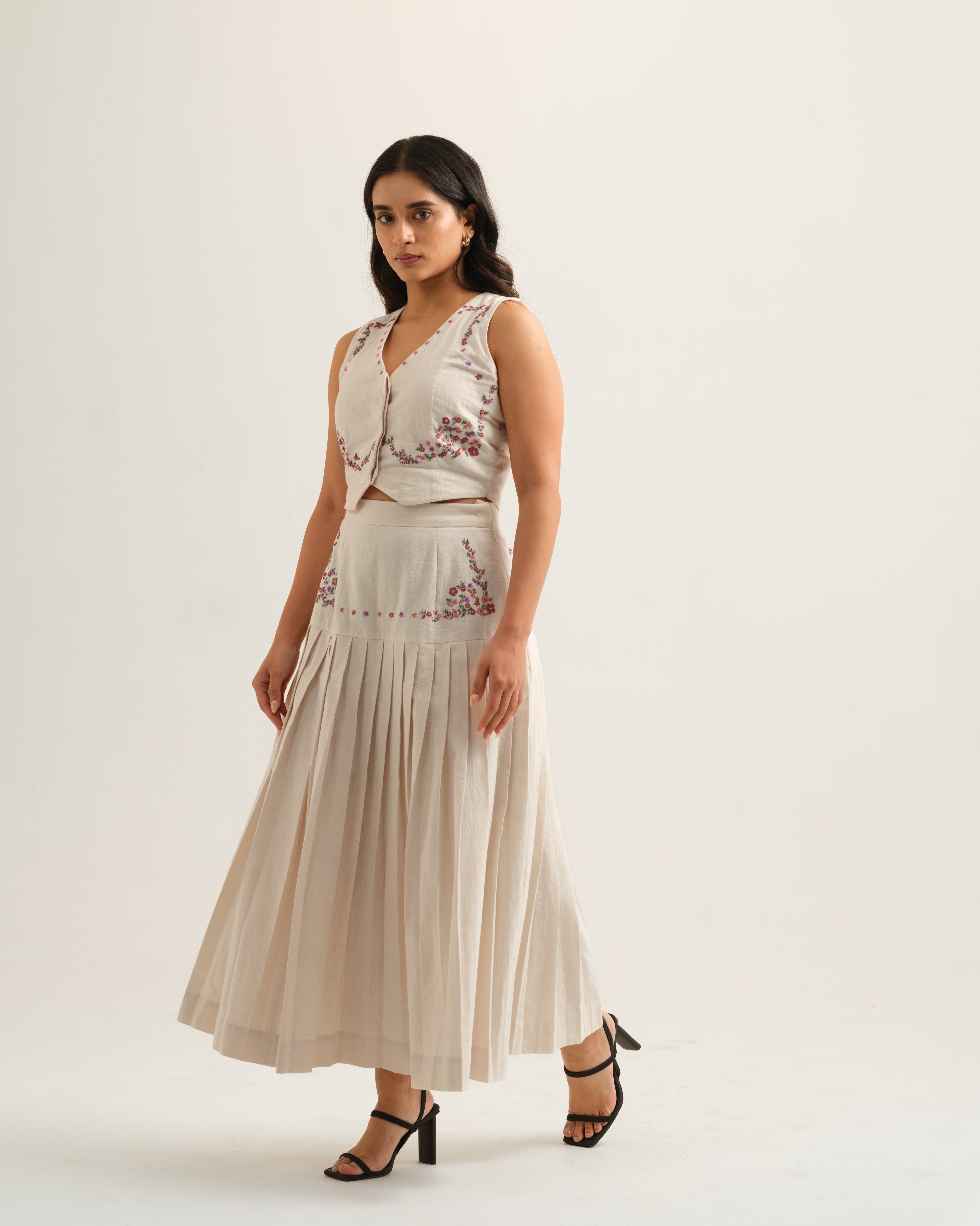 Adira Pleated Skirt