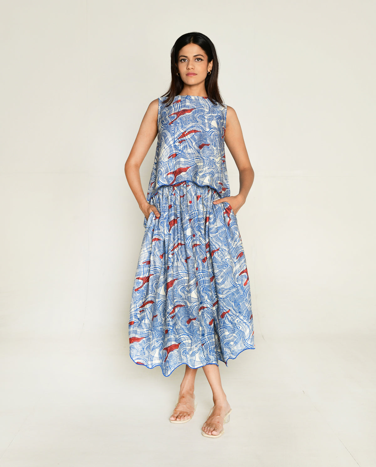 Ponzo Top with Skirt
