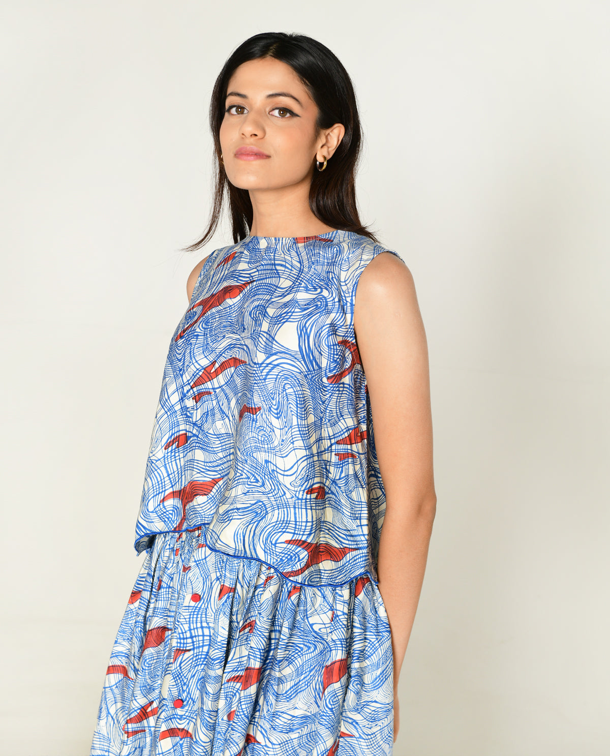 Ponzo Top with Skirt