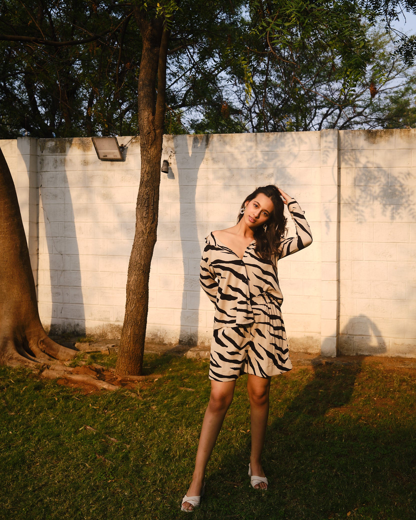 Animal print co-ord