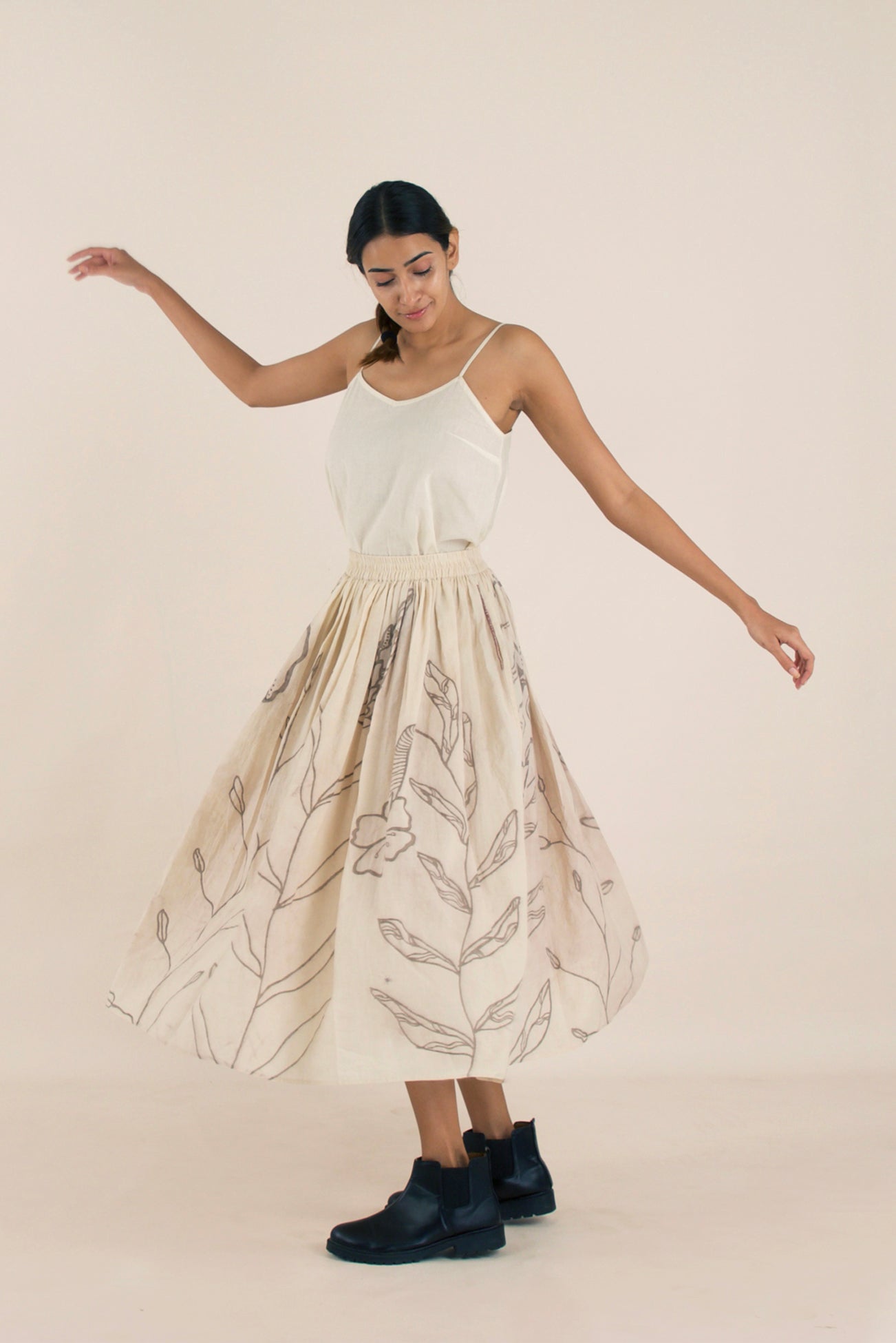 Rhythmic dance skirt