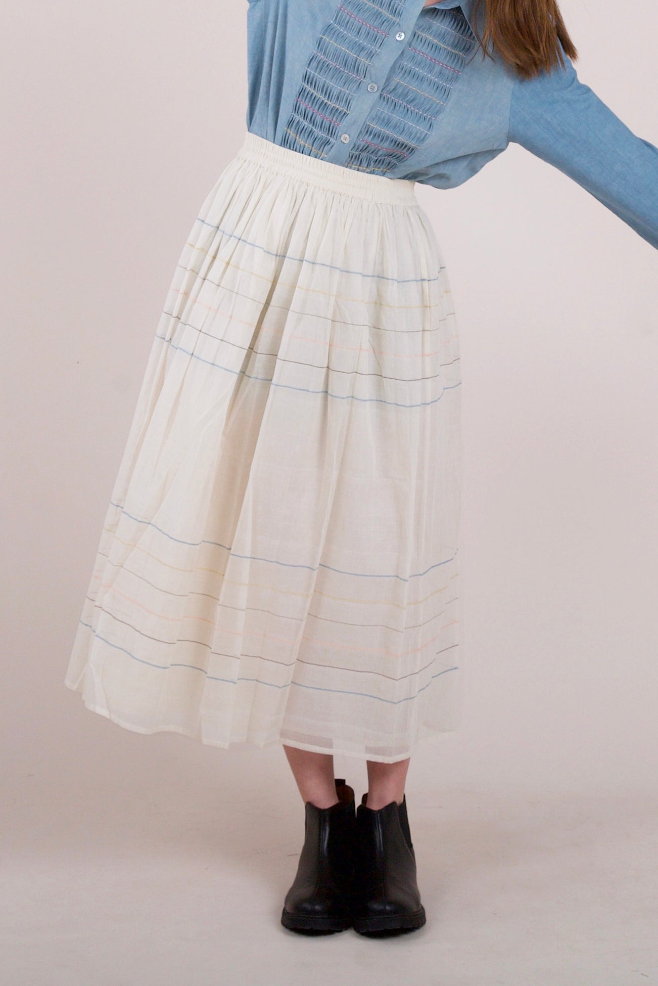 Dewy garden skirt