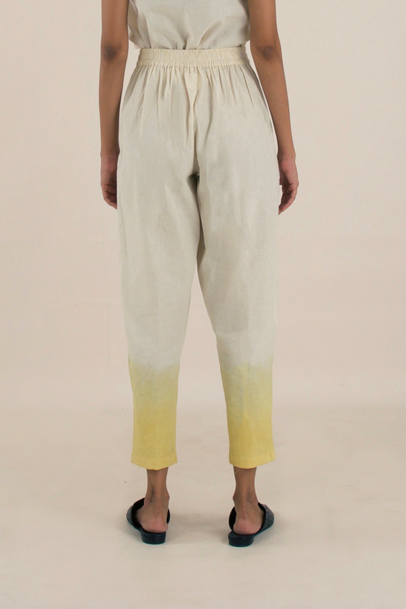 It’s all yellow trousers