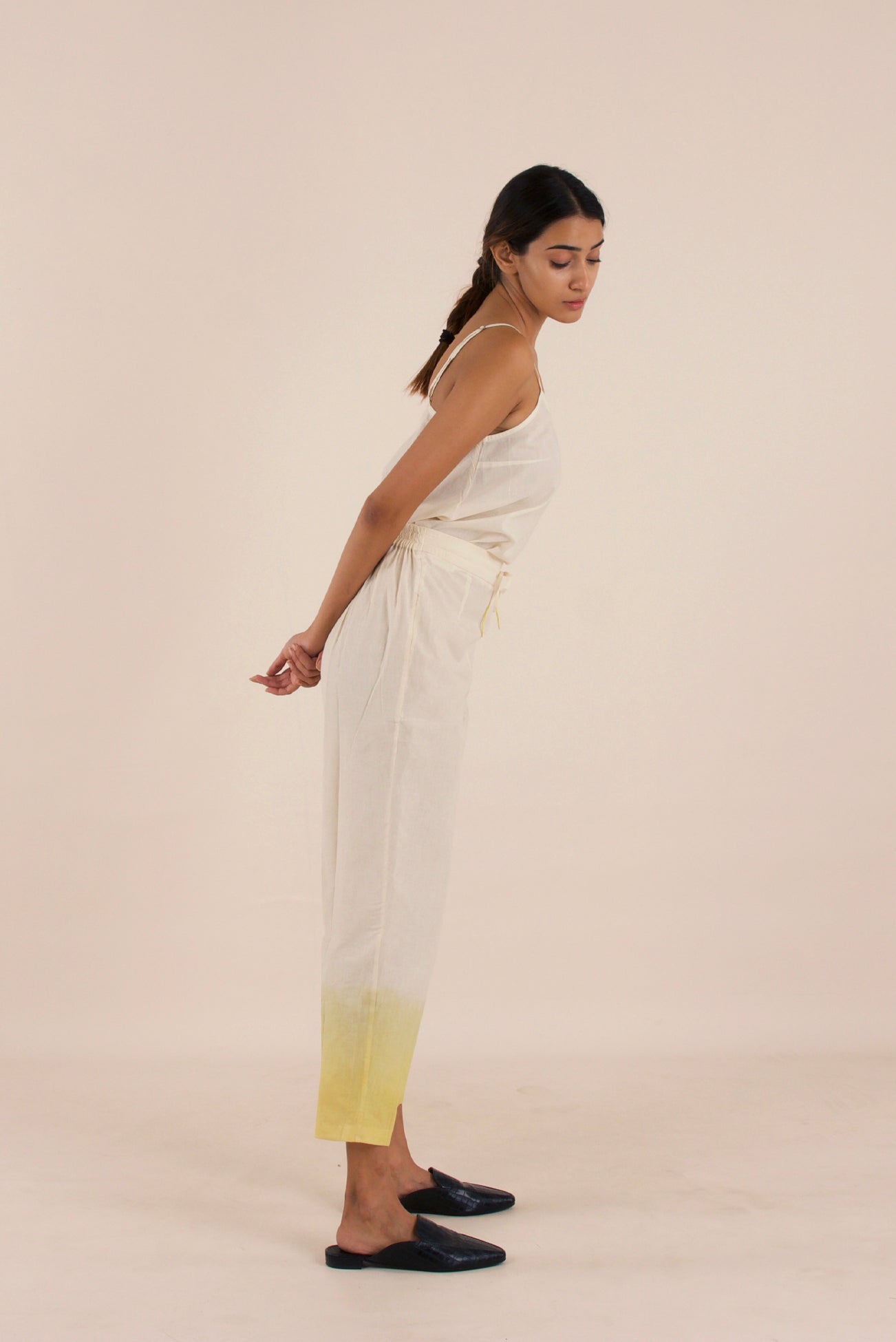 It’s all yellow trousers