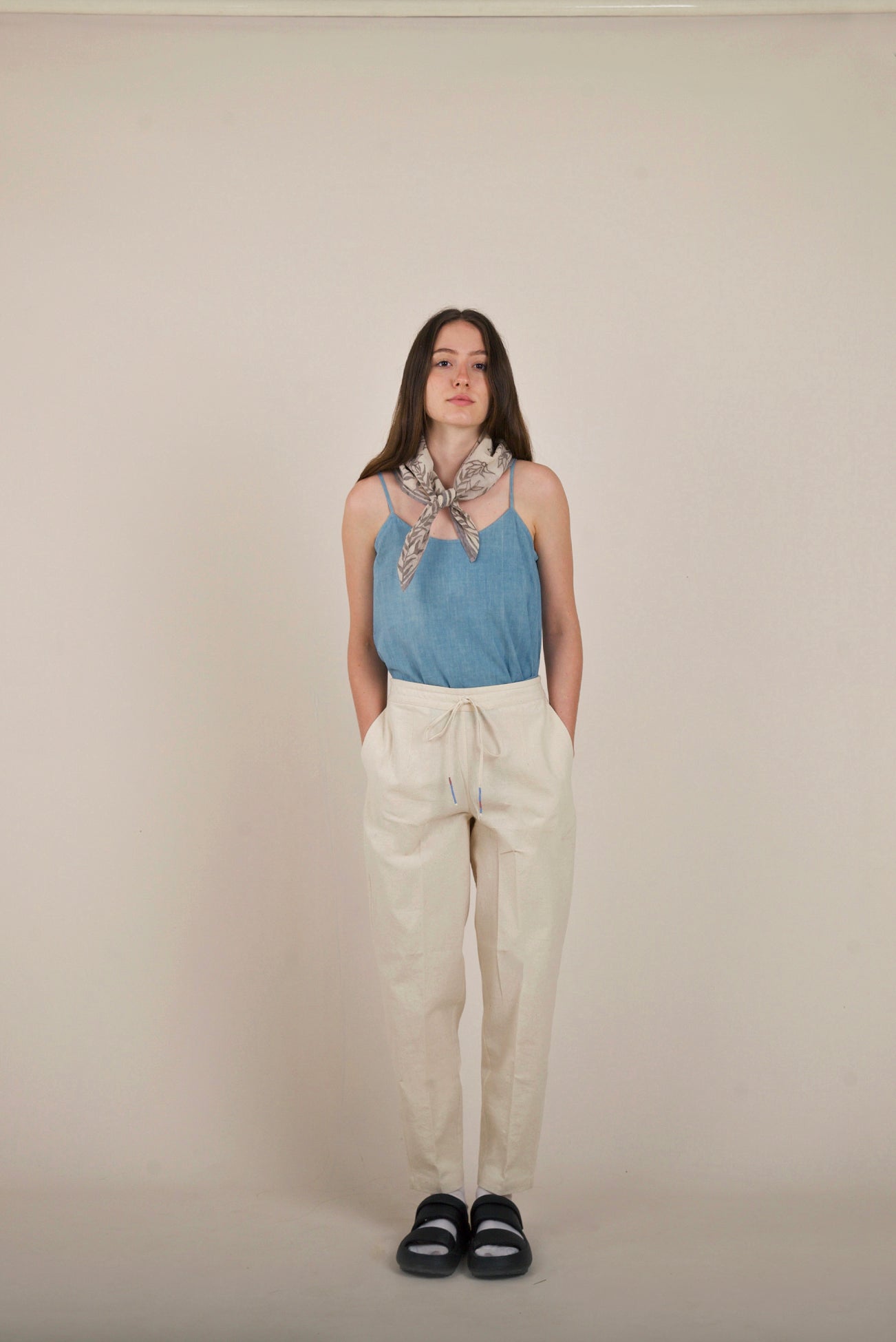 Lilly white trousers