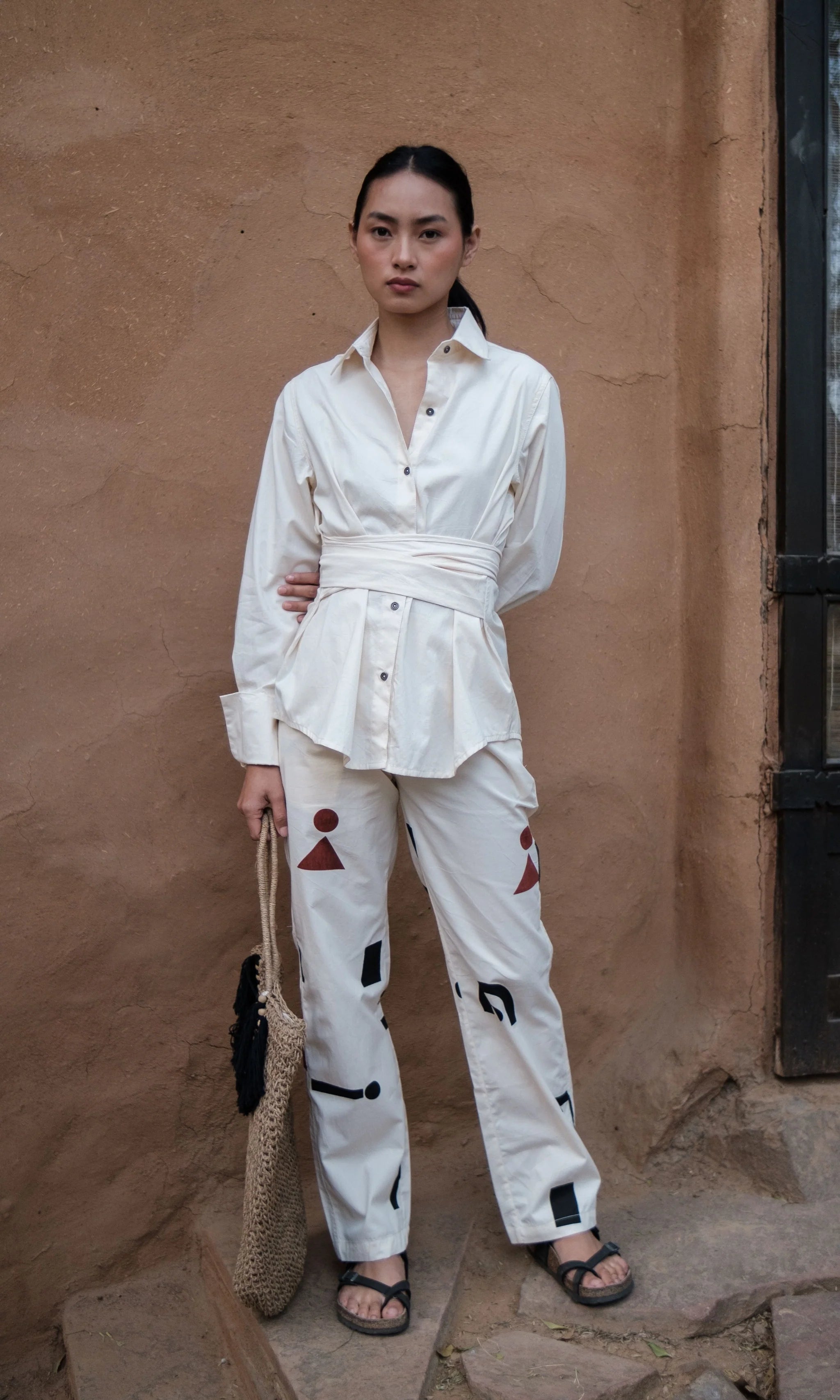 Nara Front Knot Shirt