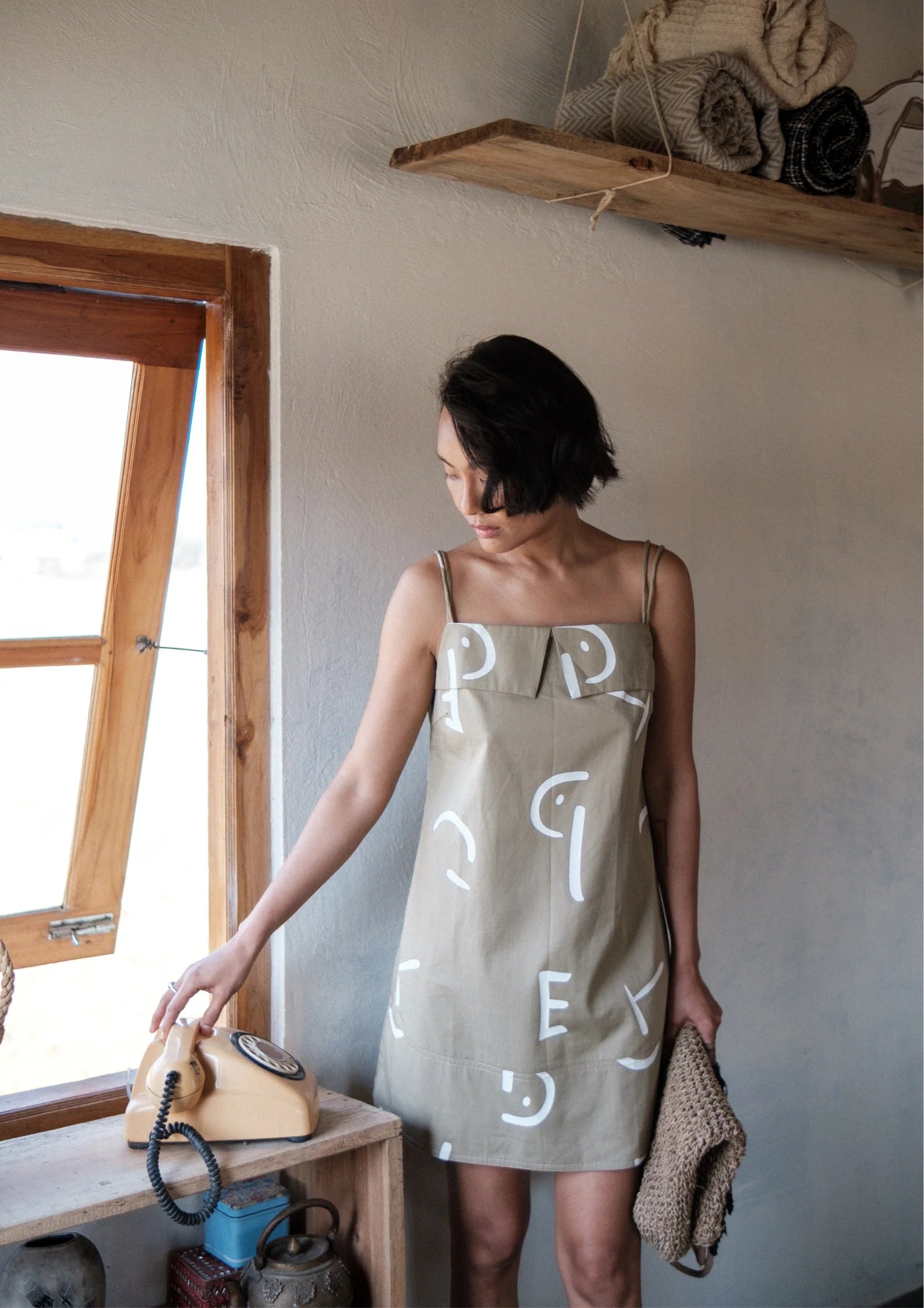 Rachel Slip Dress Printed