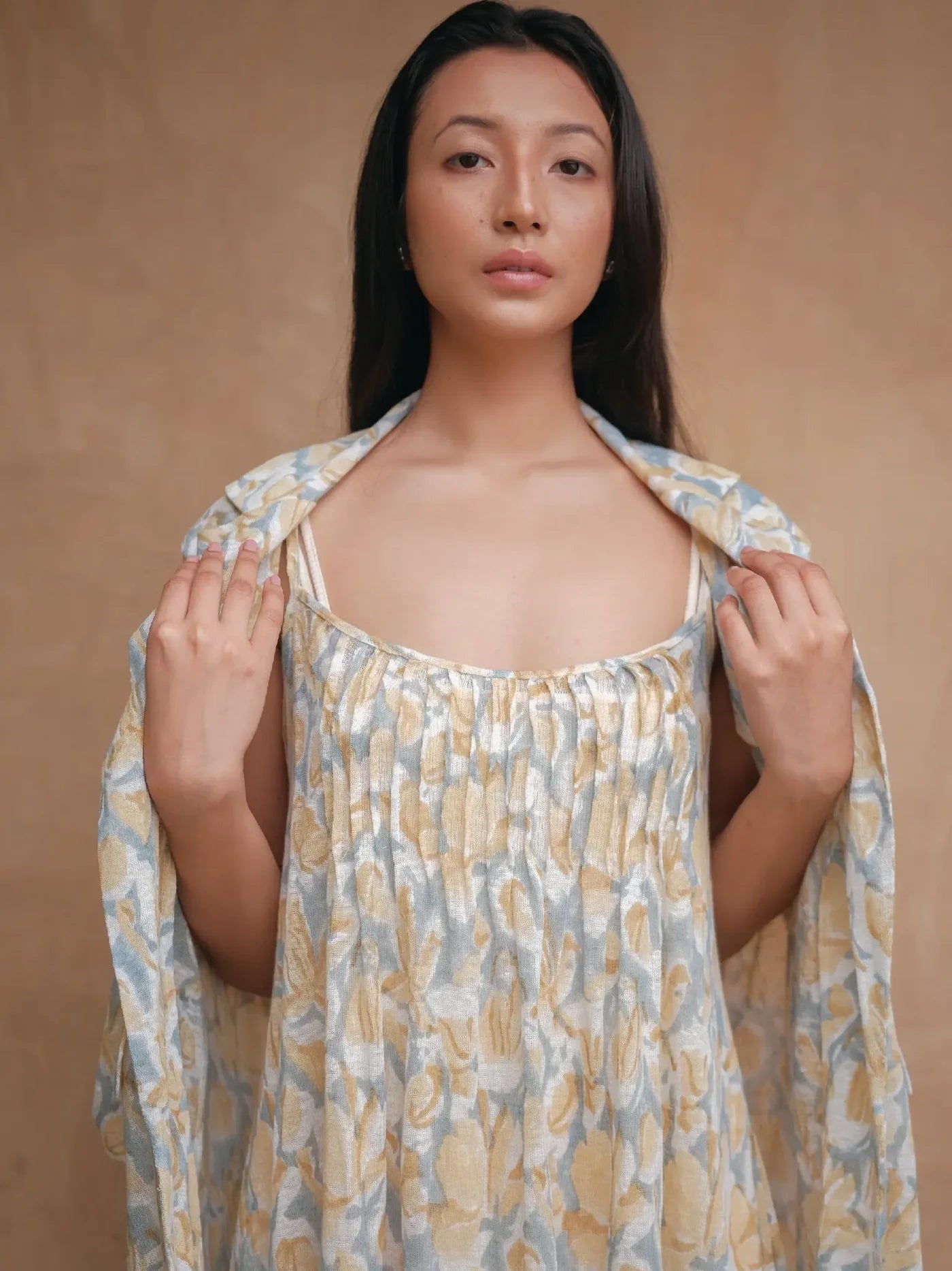 Linen Slip Dress