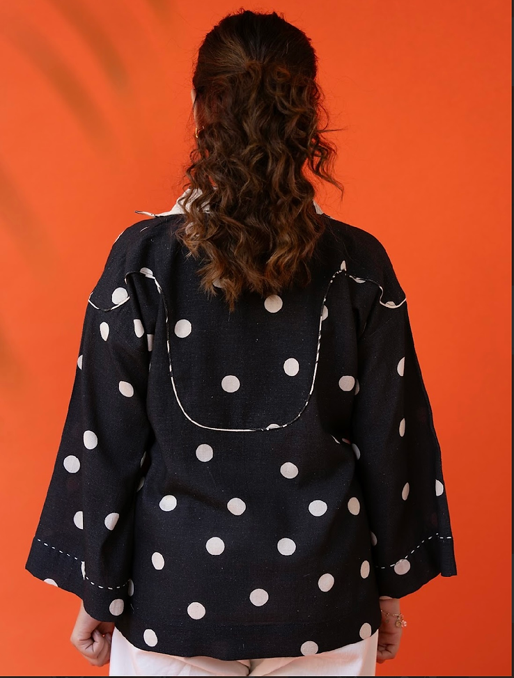 Polka Anchored Top