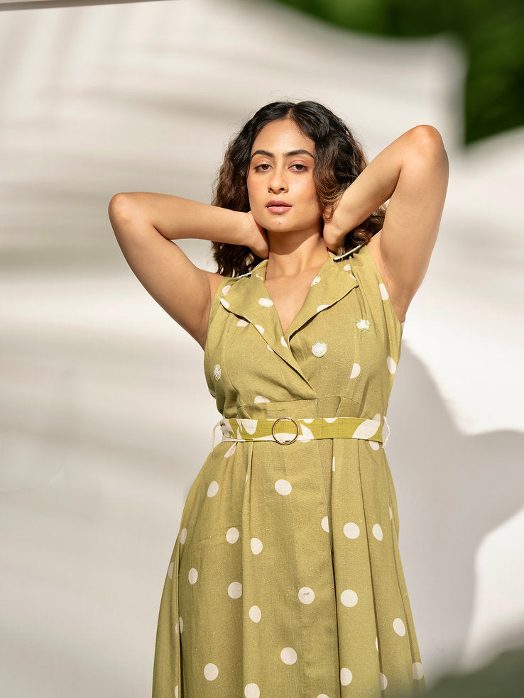 Summer Polka Dress