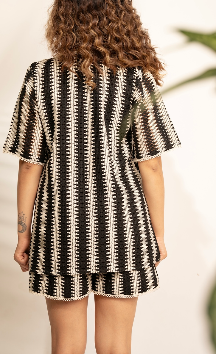 Monochrome Shirt and Pant