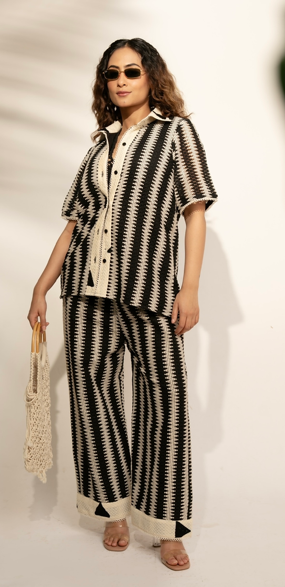 Monochrome Shirt and Pant