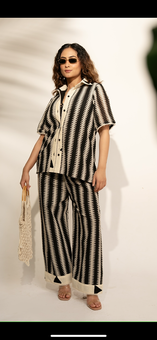 Monochrome Shirt and Pant