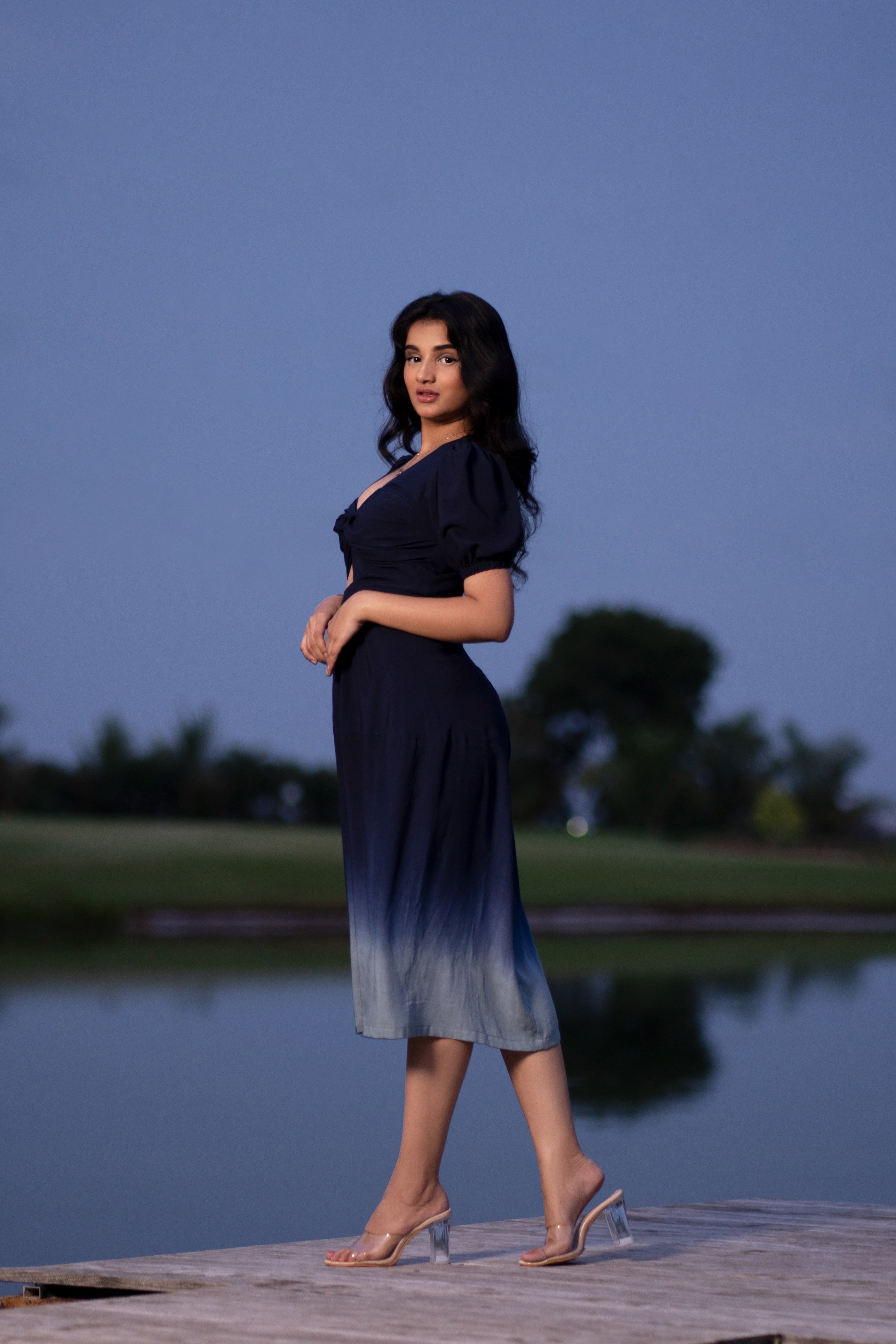 The blue moon dress