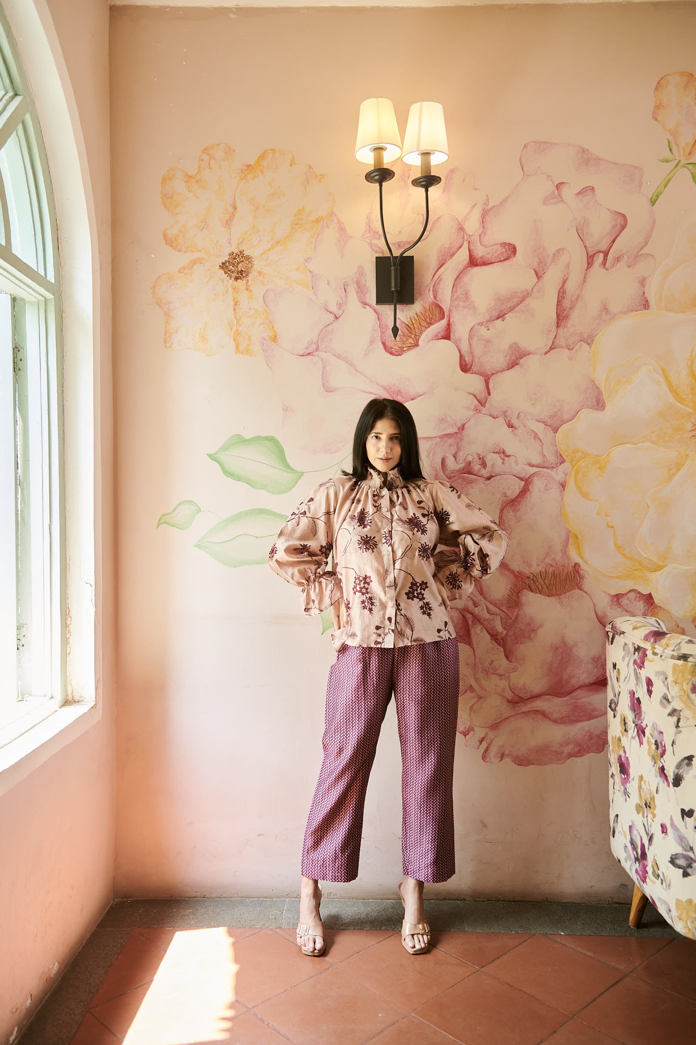 Chanderi Relaxed Coord