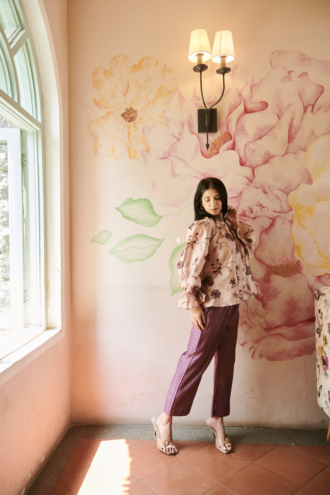 Chanderi Relaxed Coord
