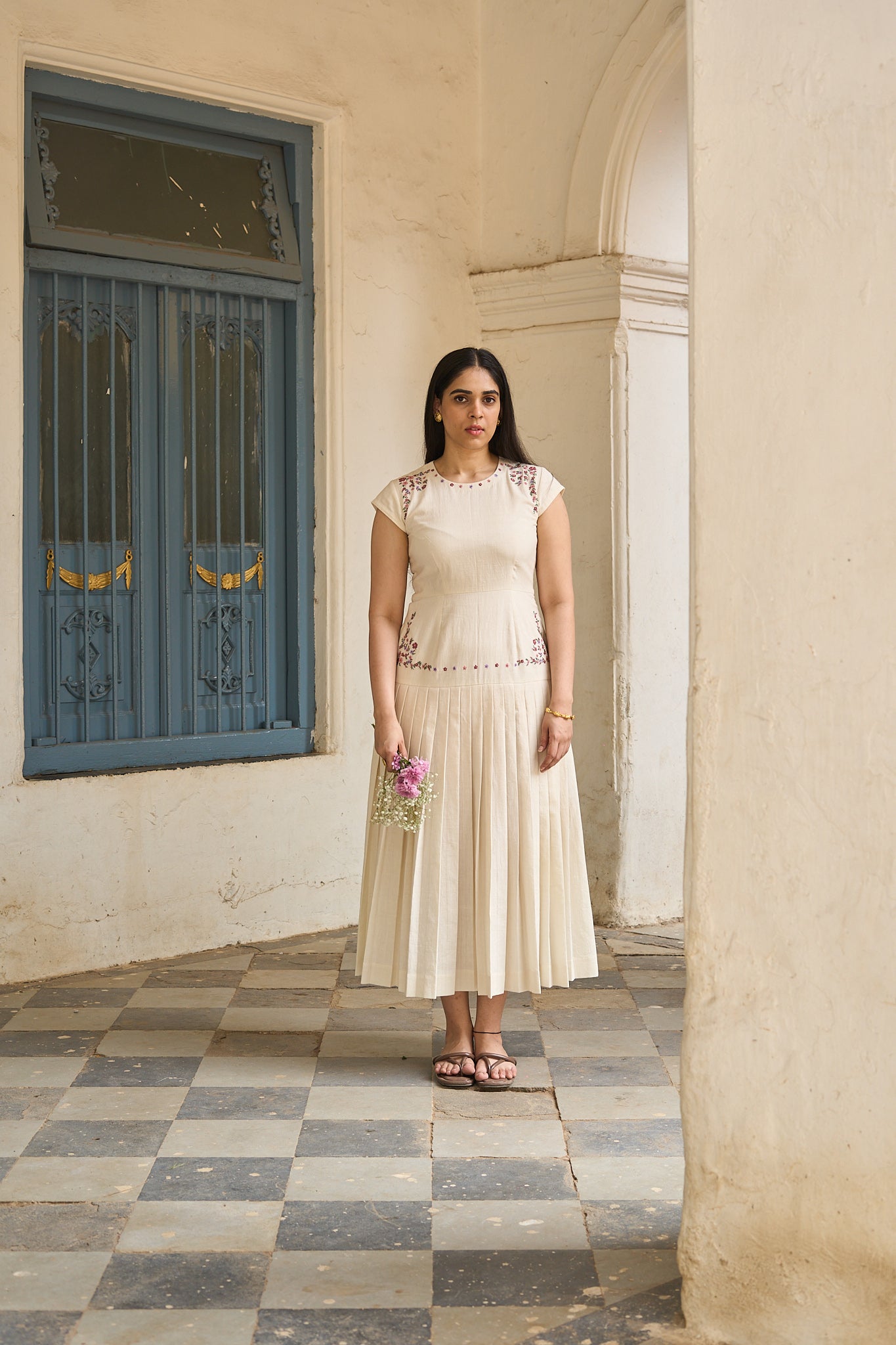 Nuri Pleated Dress