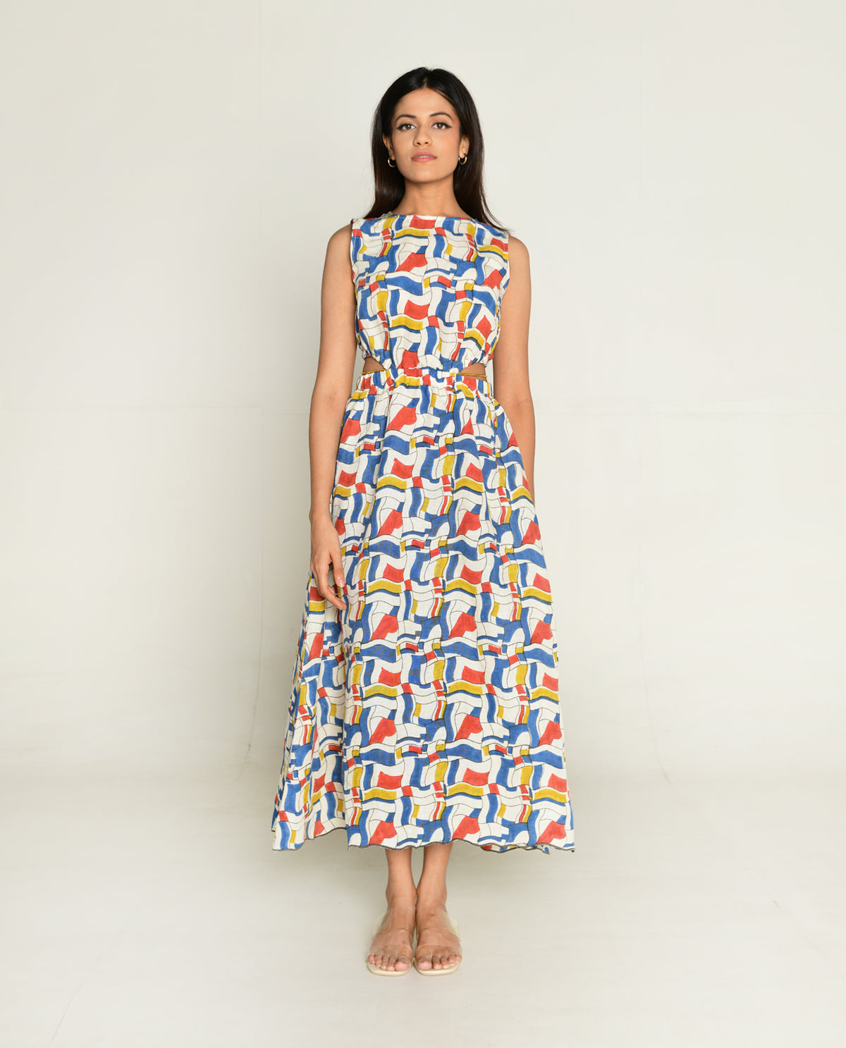 Escher Side Cut Dress