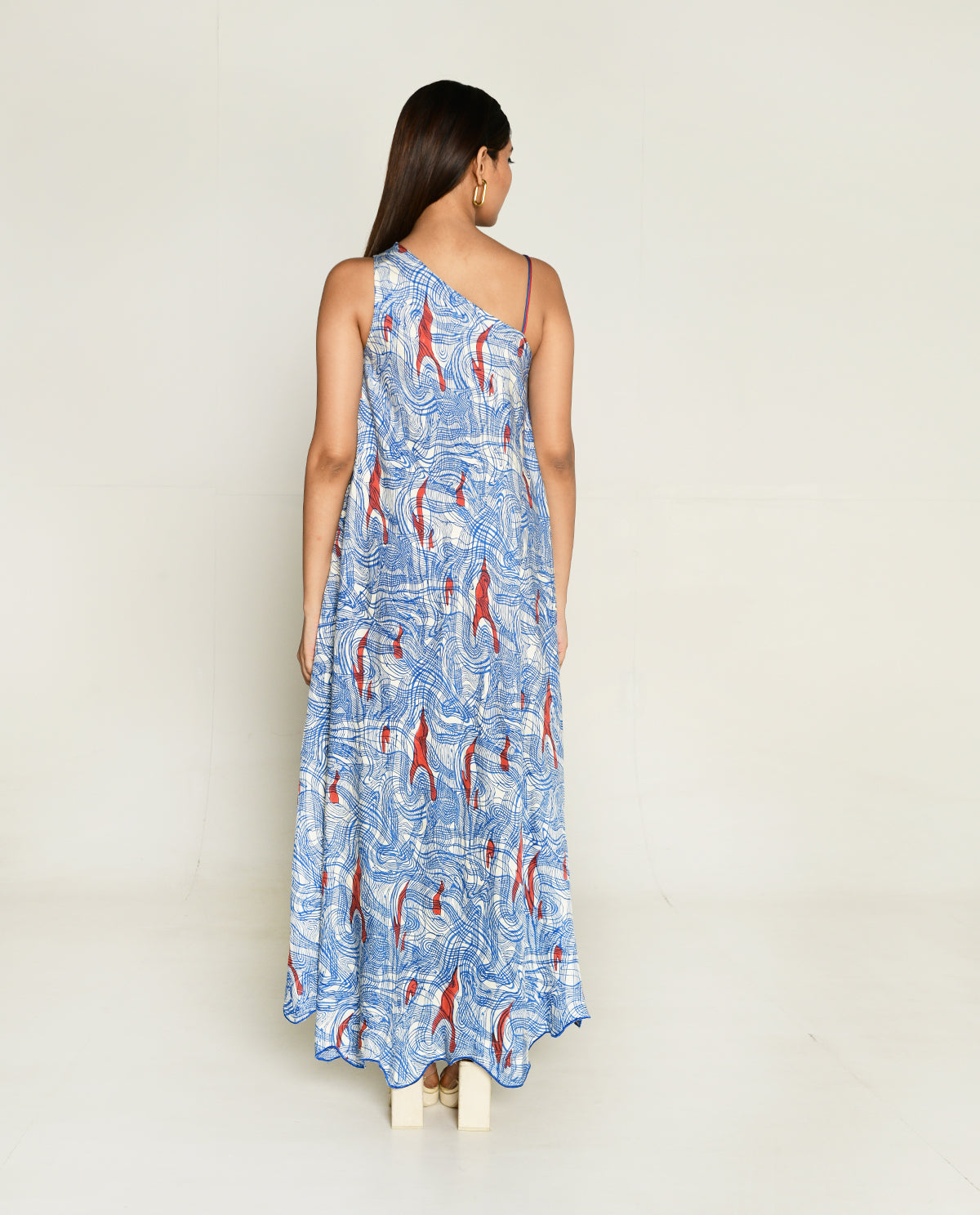 Ponzo One Shoulder Maxi