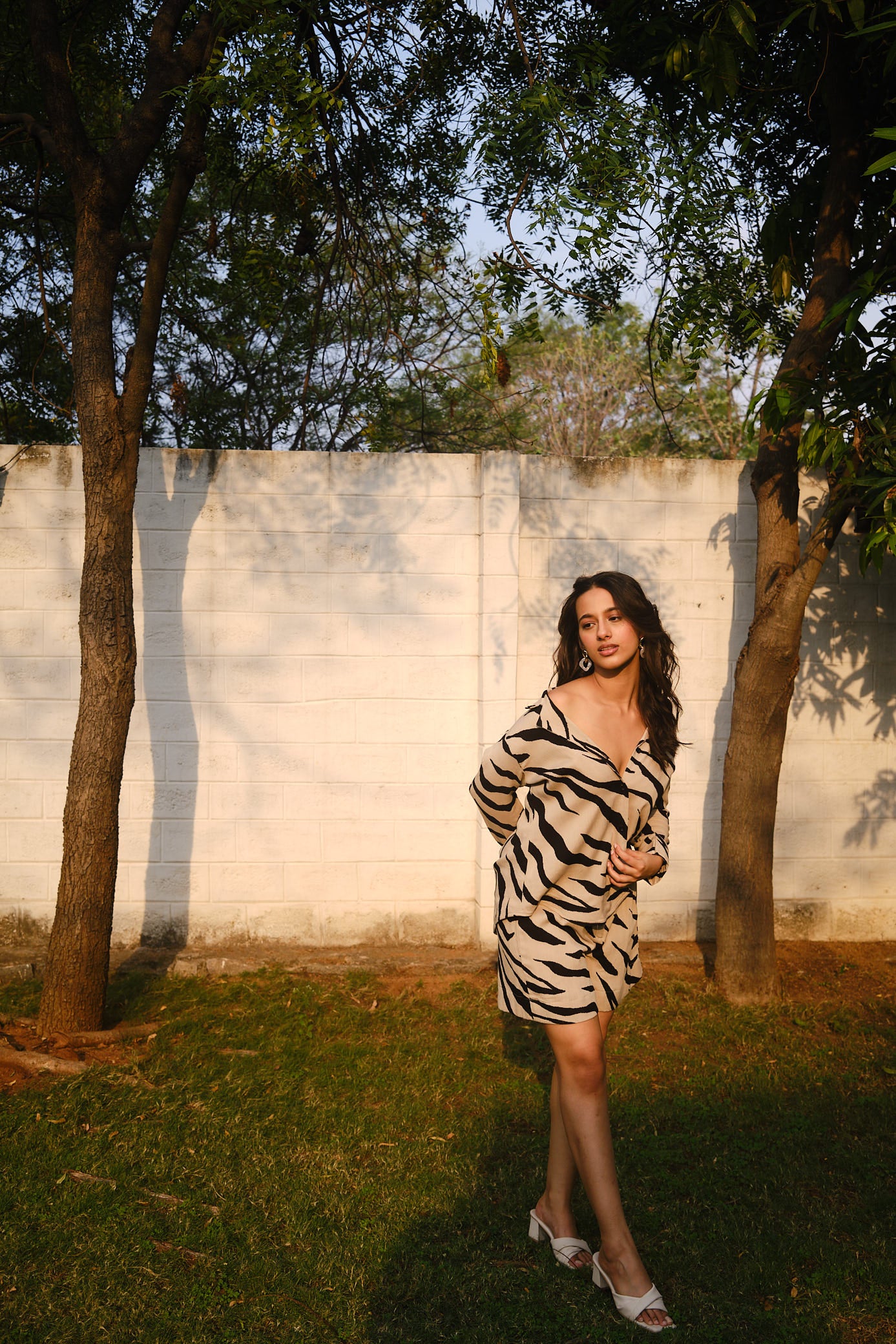 Animal print co-ord